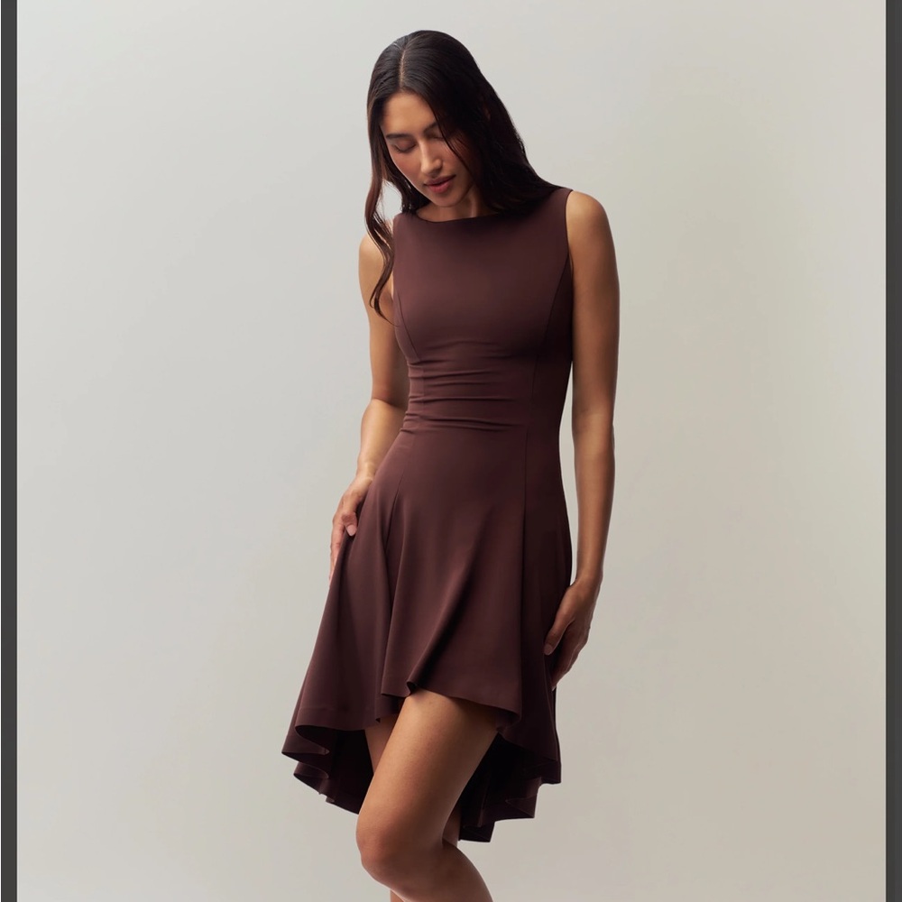 NWT: Danielle Guizio Daye Mini Dress Chocolate